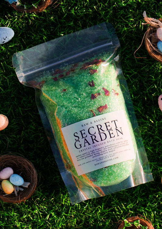 Secret Garden - Crystal Infused Bath Salts