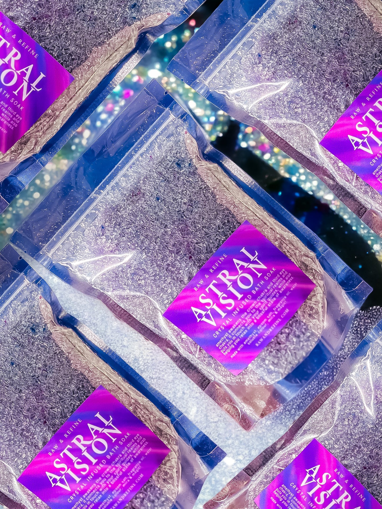 Astral Vision - Crystal Infused Bath Salts