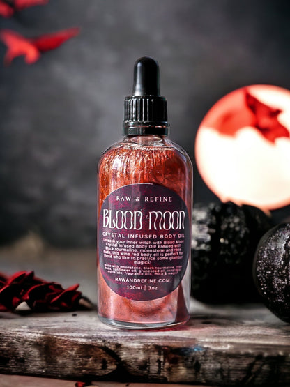 Blood Moon - Crystal Infused Body Oil