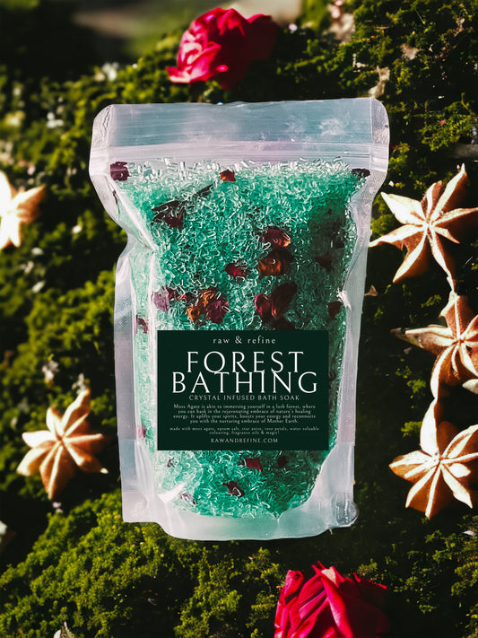 Forest Bathing - Crystal Infused Bath Salts