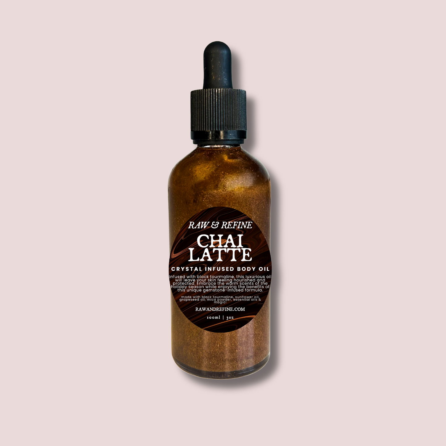 Chai Latte - Crystal Infused Body Oil