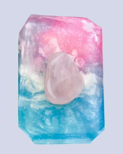Head in the Clouds - 4 oz Crystal Infused Soap