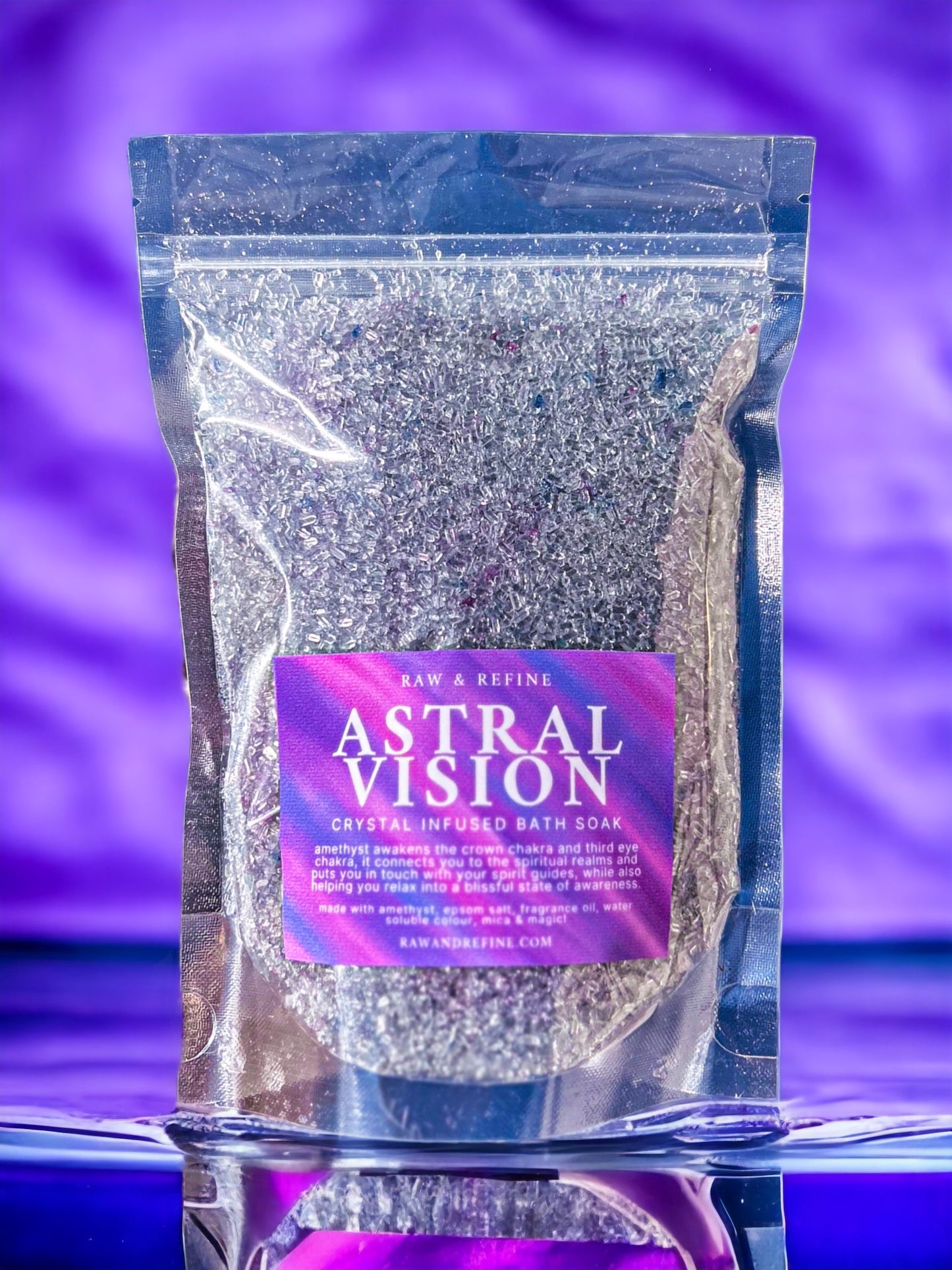 Astral Vision - Crystal Infused Bath Salts
