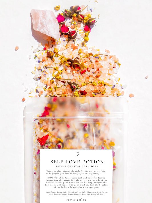 Self Love Potion | Crystal Bath Soak
