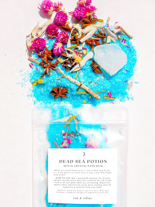 Dead Sea Potion | Crystal Bath Soak