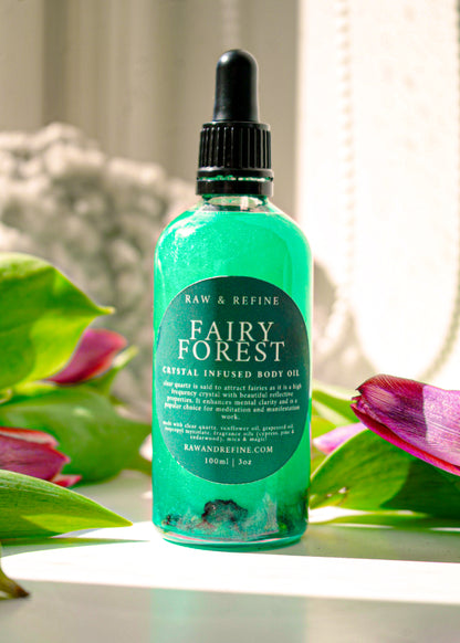 Fairy Forest - 3oz Crystal Infused Body Oil