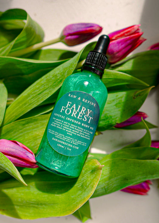 Fairy Forest - 3oz Crystal Infused Body Oil