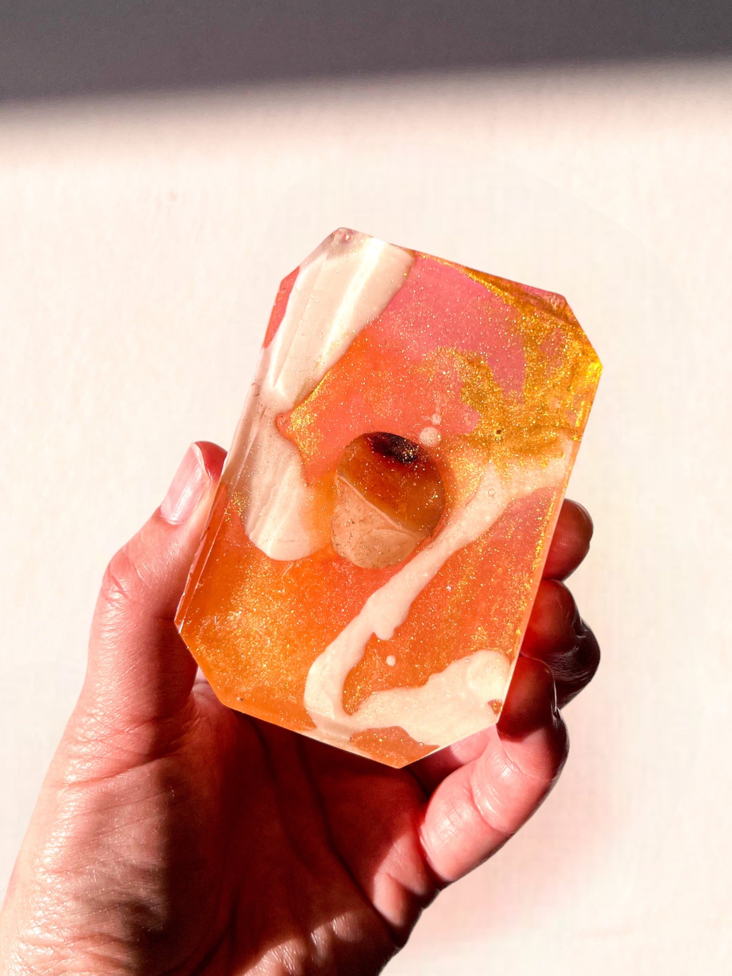 Sun Child - 4 oz Crystal Infused Soap